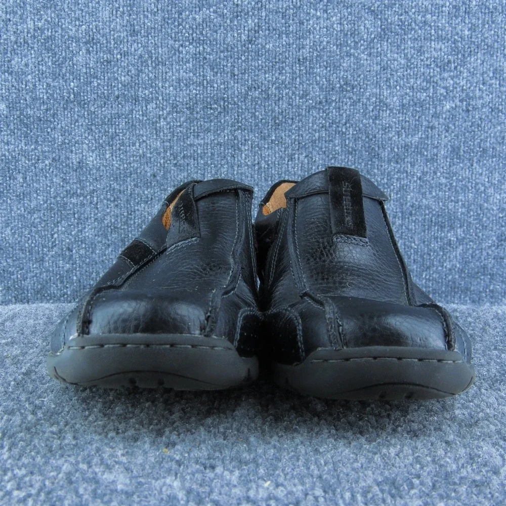 Streetcars Saddleback Men‎ Slip-On Shoes Black Leather Lace Up Size 8 Medium